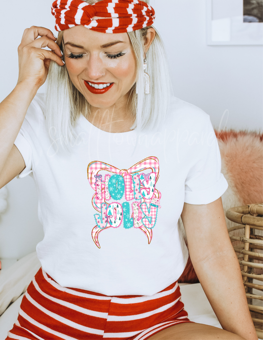 HOLLY JOLLY  DTF TRANSFER