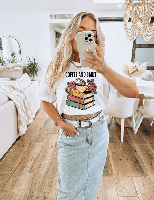 COFFEE AND SMUT DTF TRANSFER