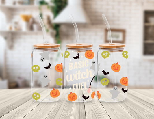 BASIC WITCH 16 OZ UV DTF CUP WRAP