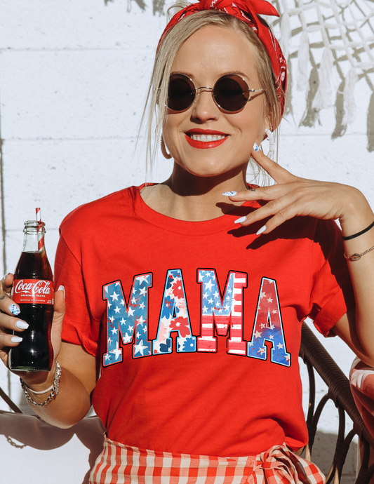 MAMA AMERICANA DTF TRANSFER