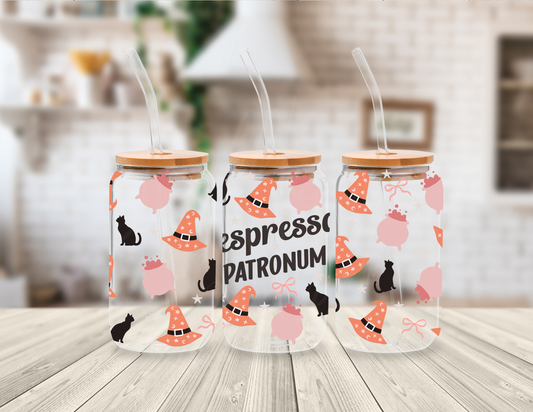 ESPRESSO PATRONIUM 16 OZ UV DTF CUP WRAP