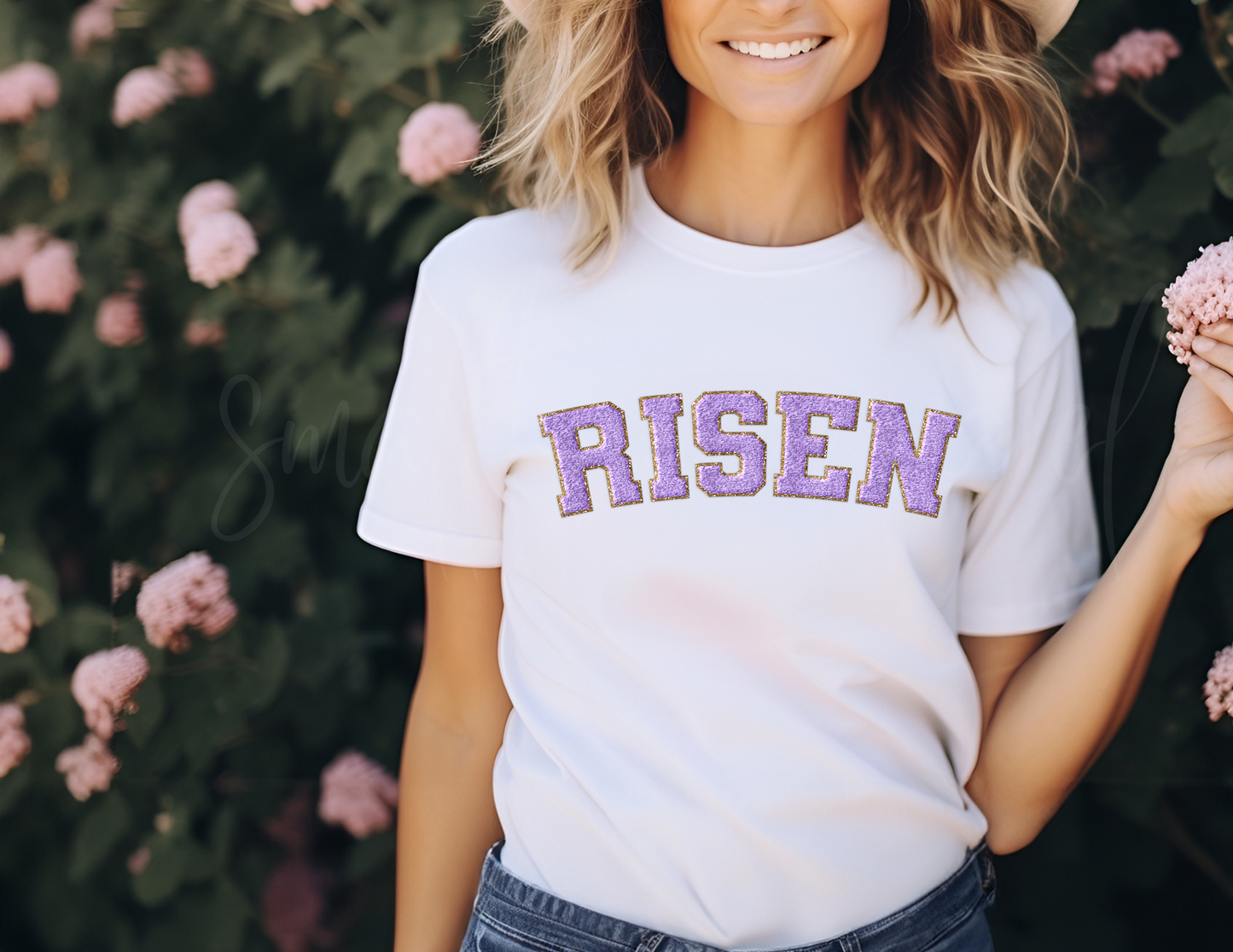 RISEN PURPLE CHENILLE DTF TRANSFER