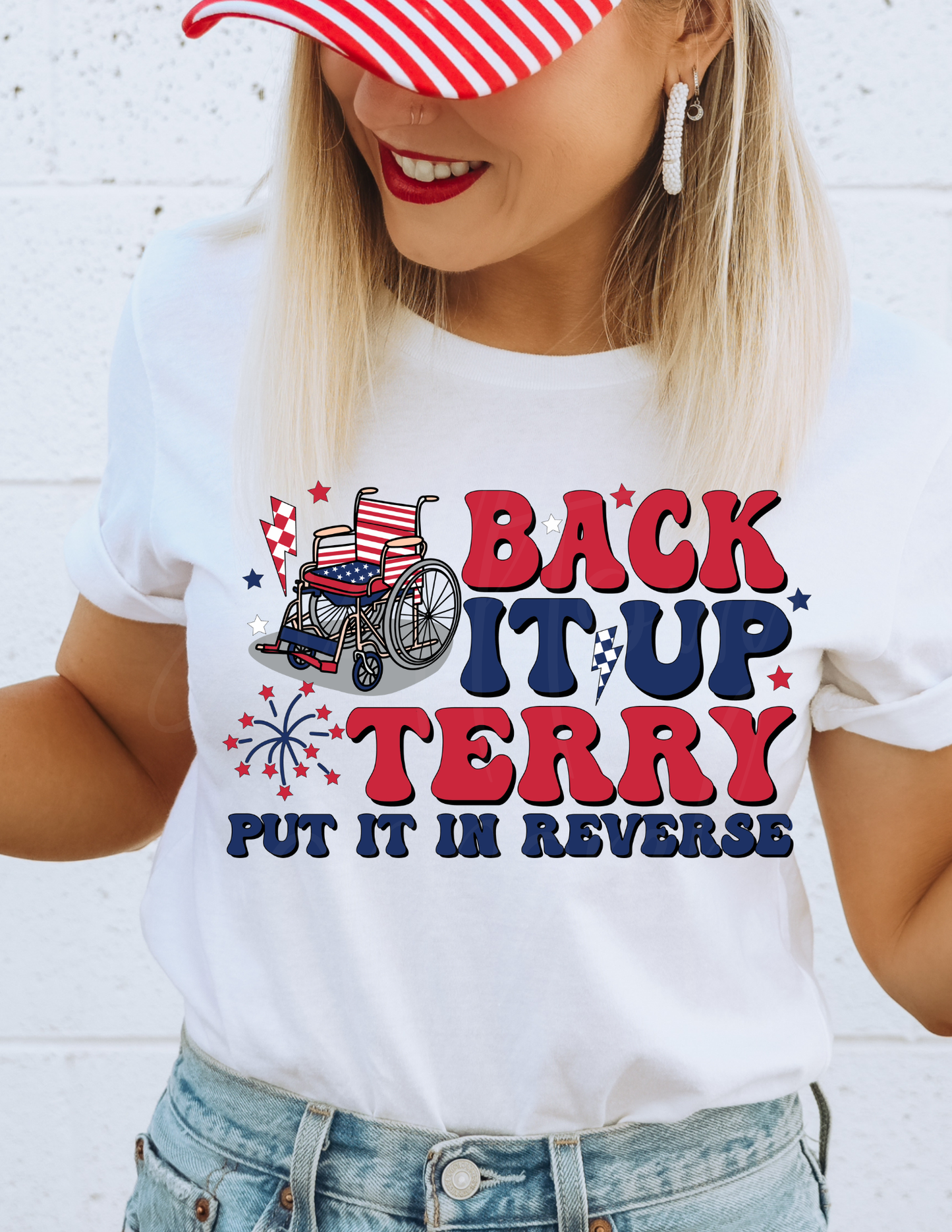 TERRY PUT IT IN REVERSE 4TH JULY DTF TRANSFER