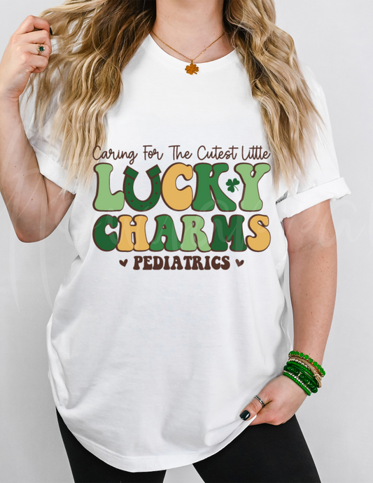 PEDIATRICS LUCKY CHARMS DTF TRANSFER