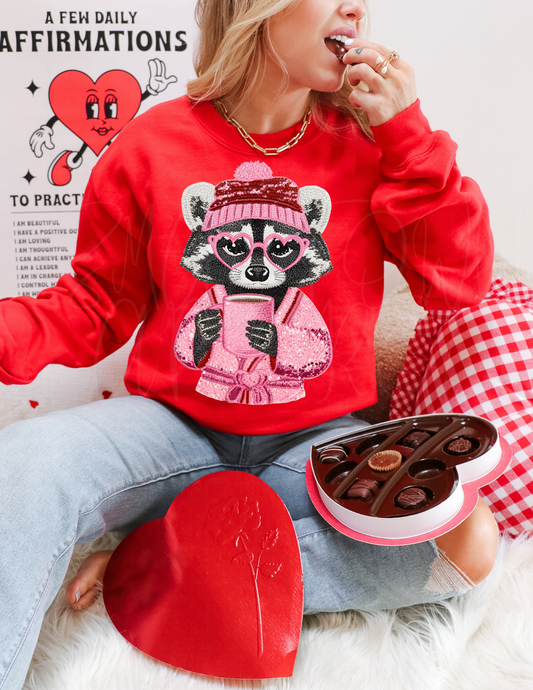 RACCOON CUTE DTF TRANSFER