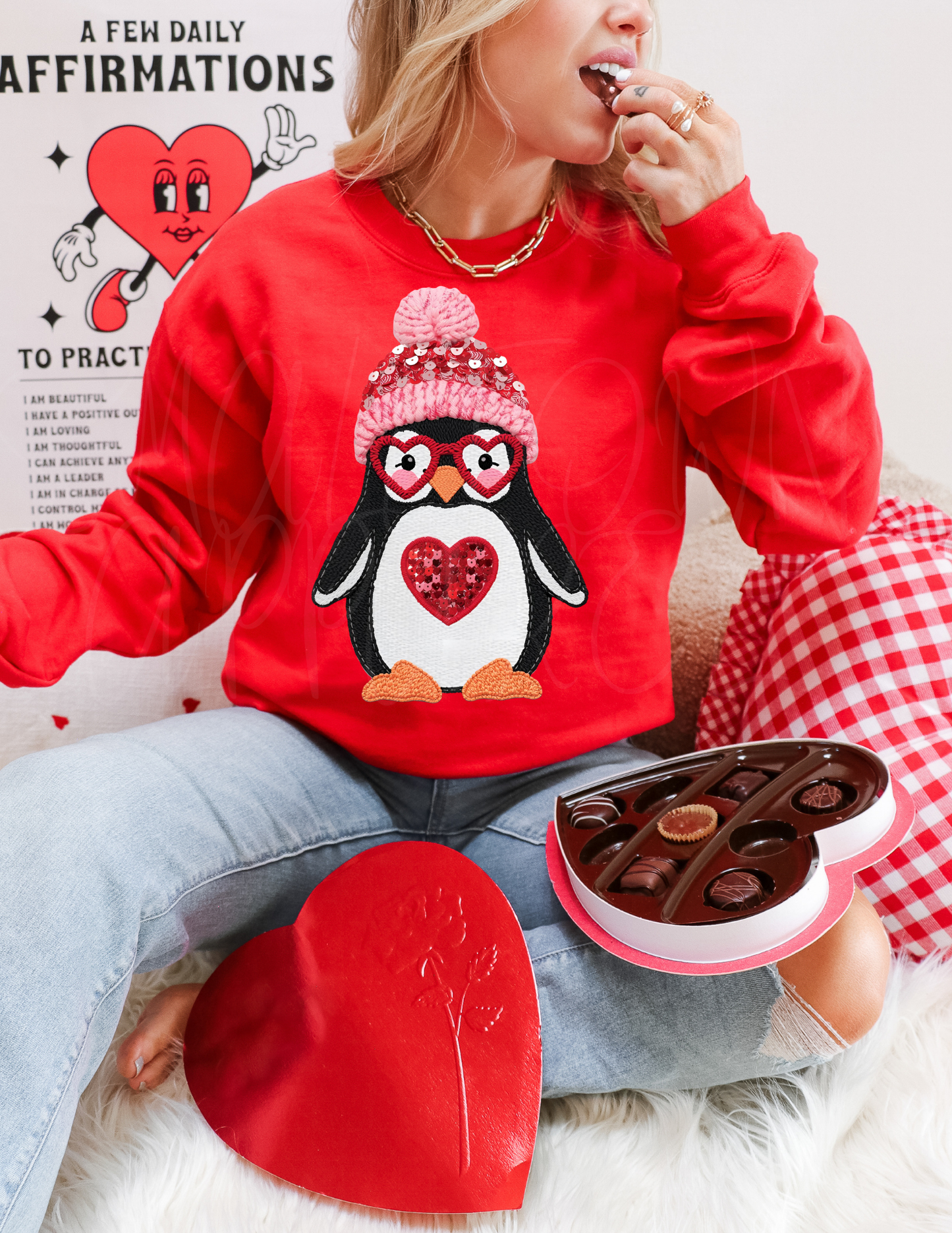 CUTE PENGUIN DTF TRANSFER