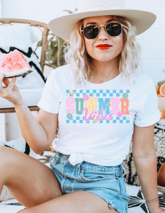 SUMMER VIBES 5 SUMMER DTF TRANSFER