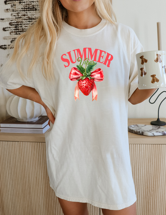 STRAWBERRY SUMMER DTF TRANSFER