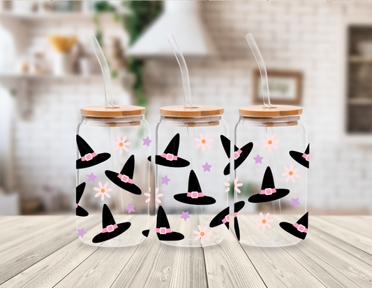 WITCHES HATS 16 OZ UV DTF CUP WRAP