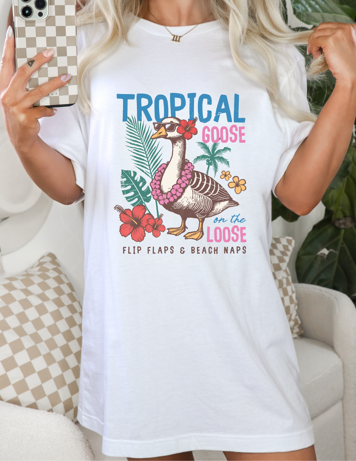TROPICAL GOOSE SUMMER DTF TRANSFER