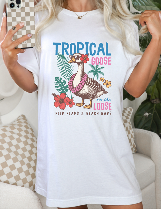 TROPICAL GOOSE SUMMER DTF TRANSFER