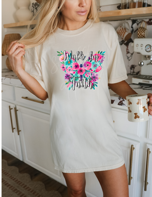 WALK BY FAITH DTF TRANSFER