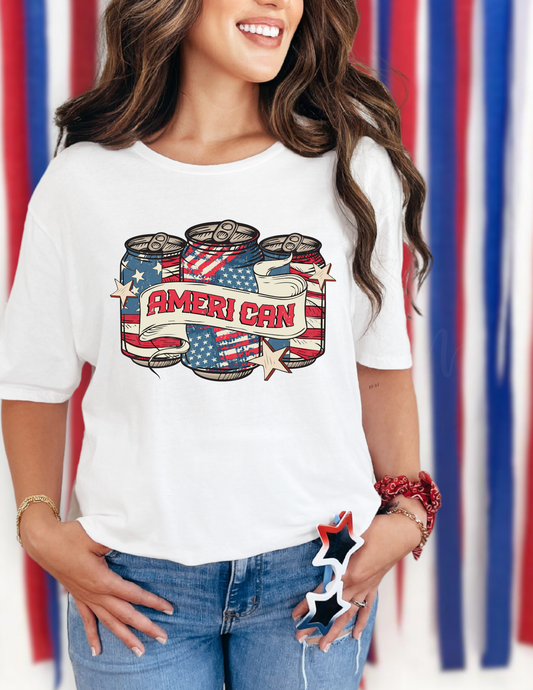 AMERI CAN 4TH JULY DTF TRANSFER