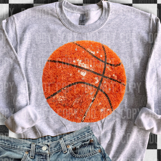 YARN BASKETBALL DTF TRANSFER