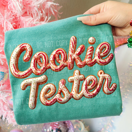 COOKIE TESTER DTF TRANSFER