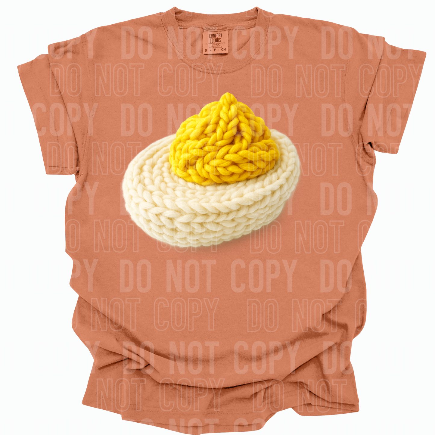 YARN DEVILLED EGG DTF TRANSFER