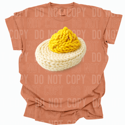 YARN DEVILLED EGG DTF TRANSFER