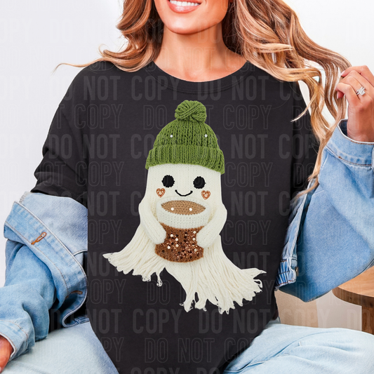 YARN GHOST COFFEE DTF TRANSFER