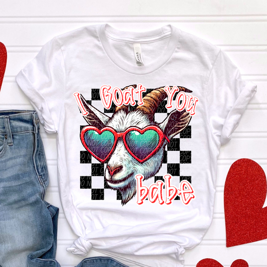 GOAT BABA VALENTINE DTF TRANSFER