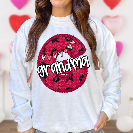GRANDMA VALENTINE DTF TRANSFER