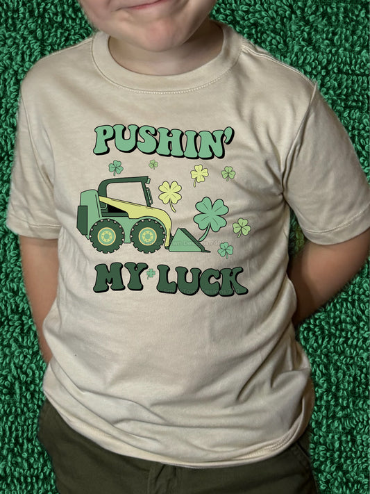 PUSHIN MY LUCK DTF TRANSFER