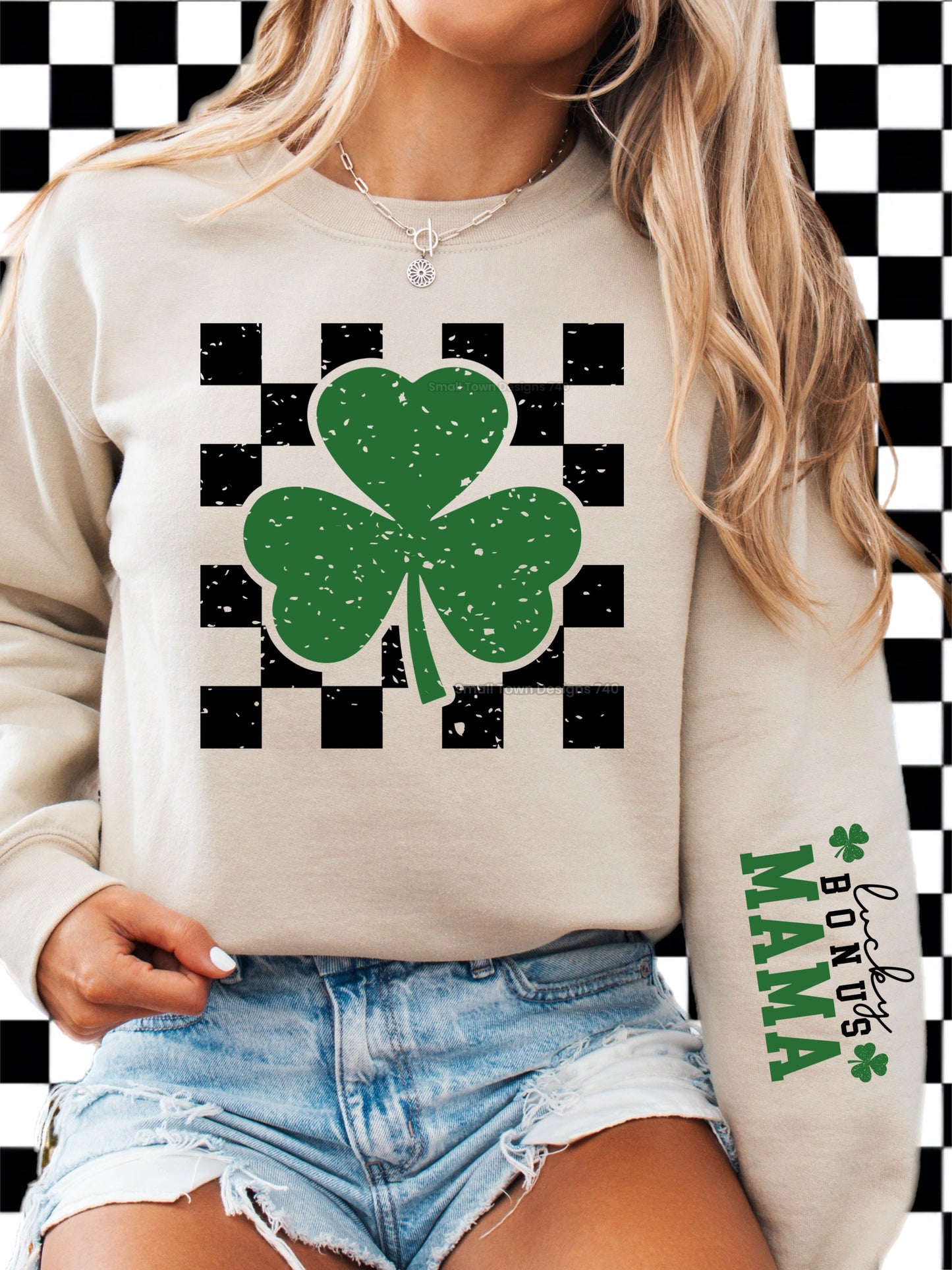 4 LEAF CLOVER DTF TRANSFER
