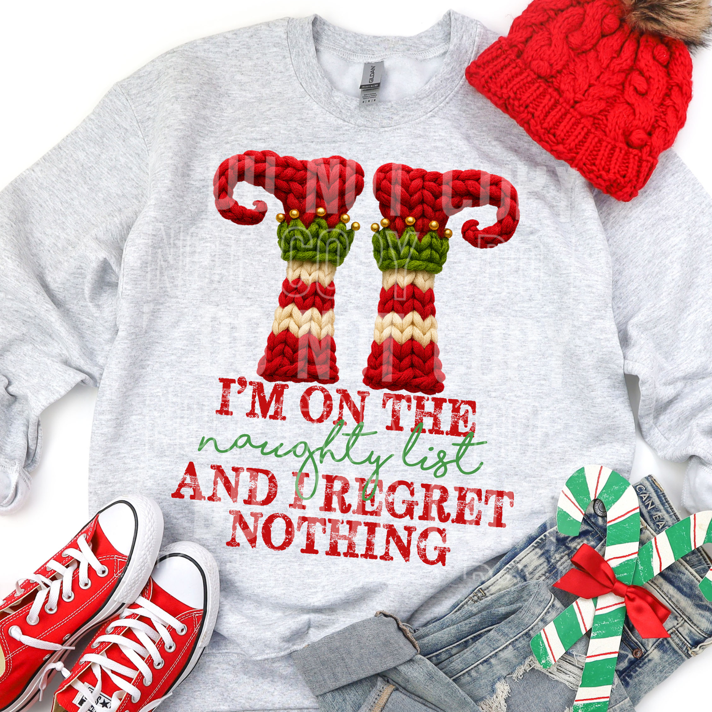 IM ON NAUGHTY LIST  DTF TRANSFER