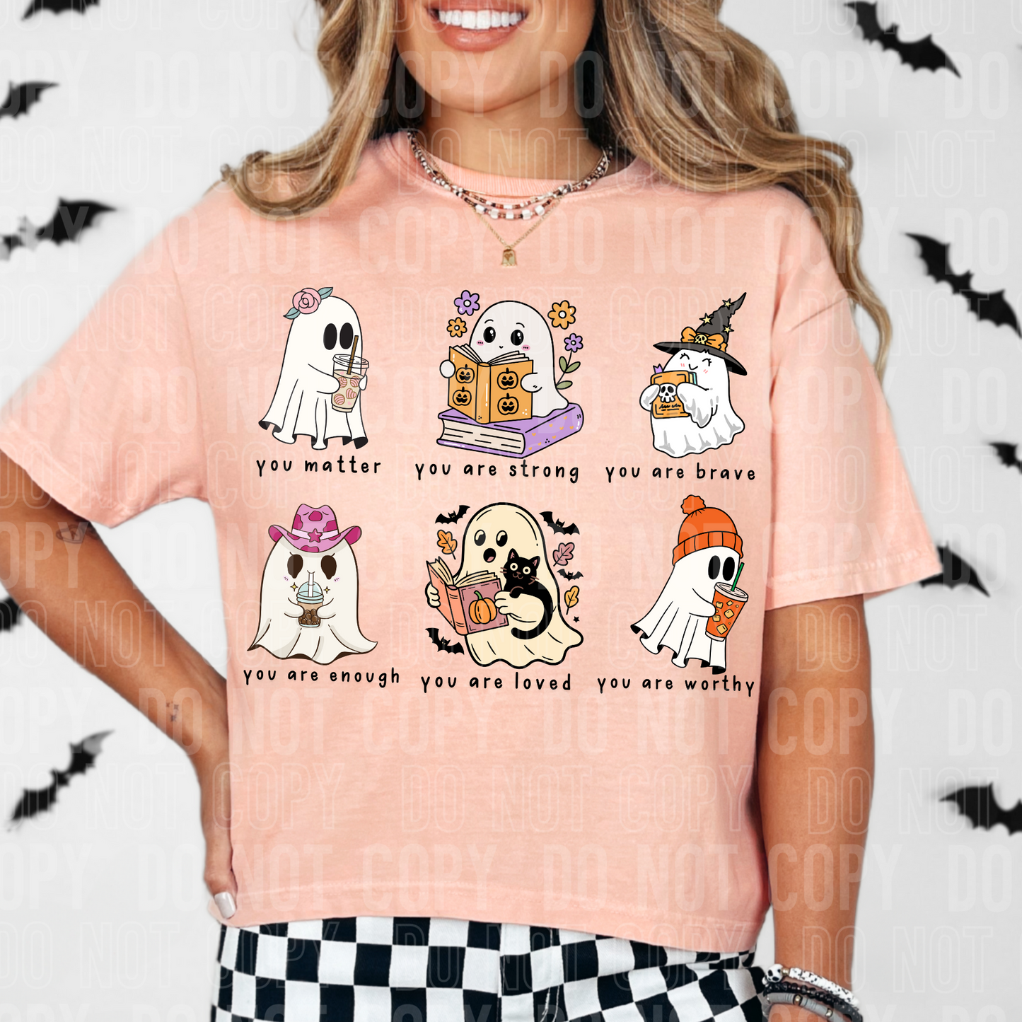 MOTIVATIONAL GHOSTS DTF TRANSFER