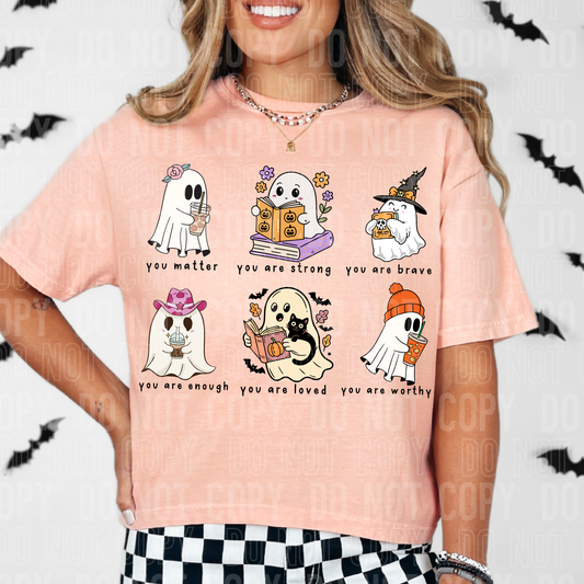 MOTIVATIONAL GHOSTS DTF TRANSFER