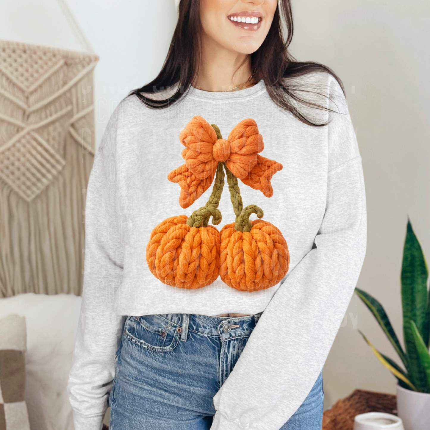 YARN PUMPKINS DTF TRANSFER