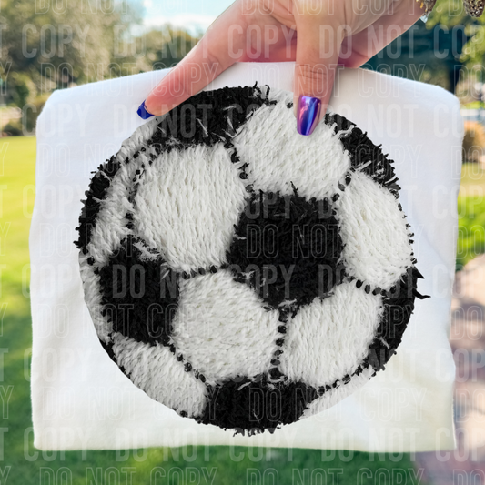 YARN SOCCERBALL DTF TRANSFER