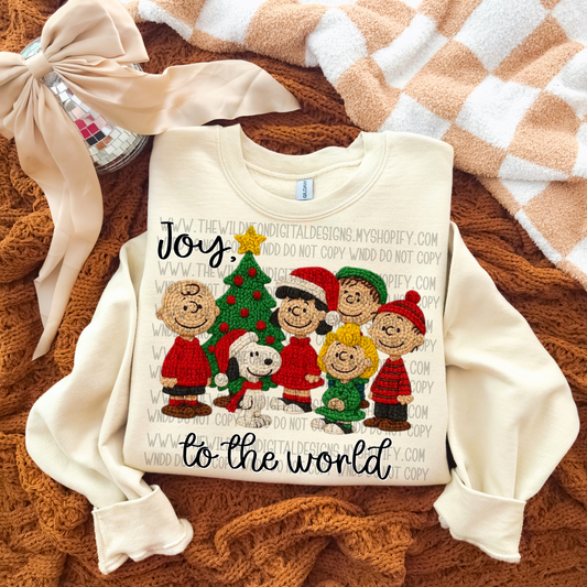 JOY TO THE WORLD DTF TRANSFER