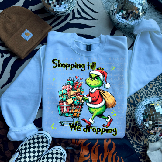 CHRISTMAS GRINCH   DTF TRANSFER