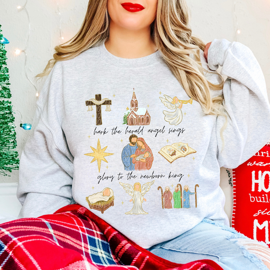 CHRISTIAN CHRISTMAS  DTF TRANSFER