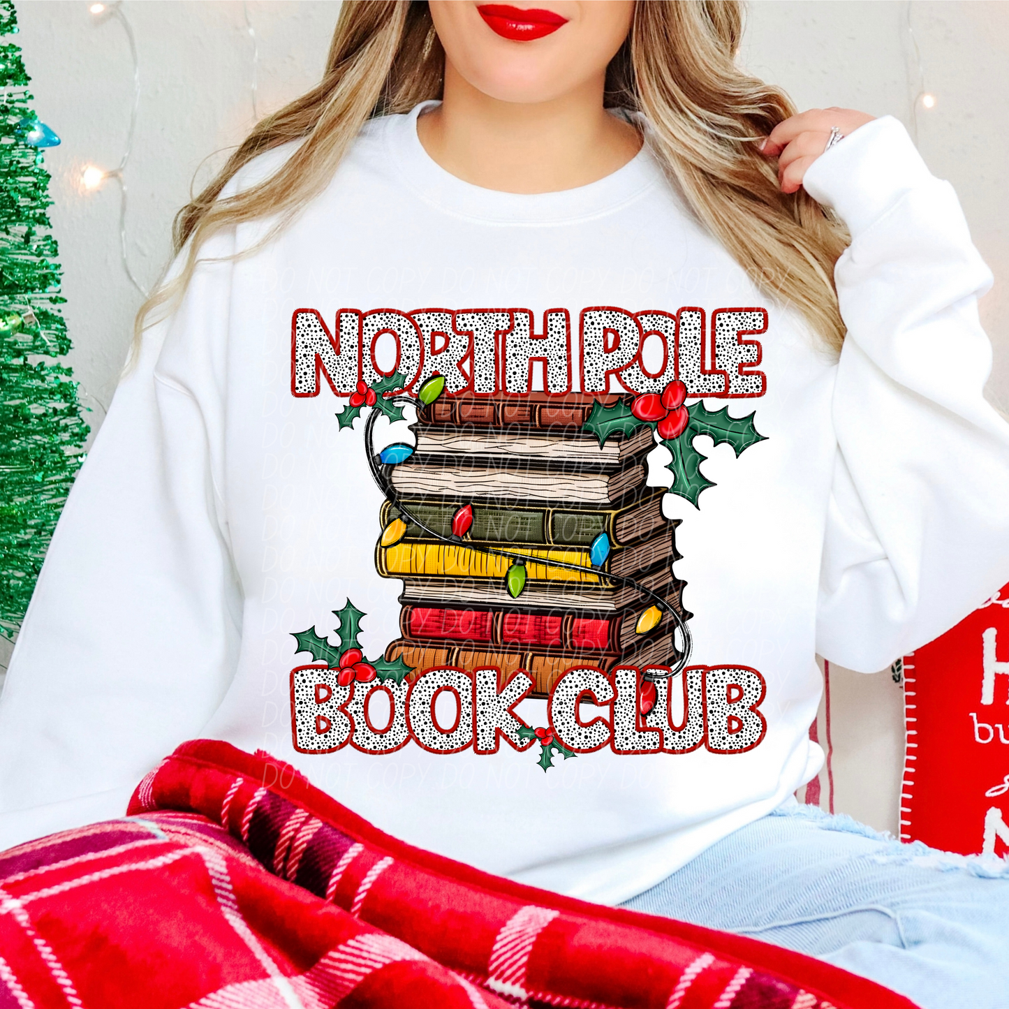 NORTH POLE BOOKCLUB  DTF TRANSFER