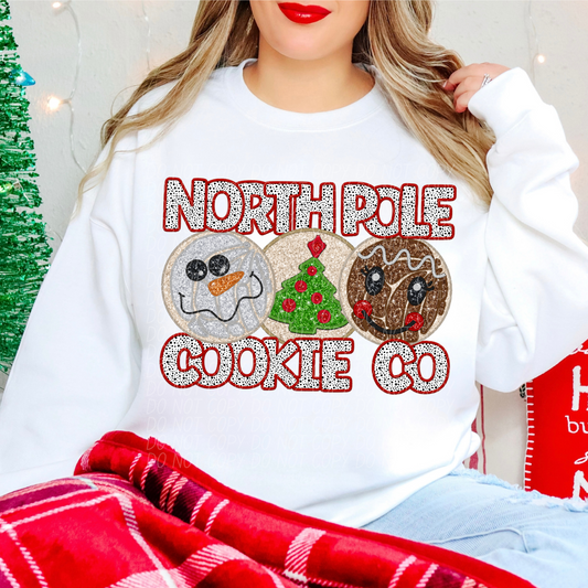 NORTH POLE COOKIE CO DTF TRANSFER