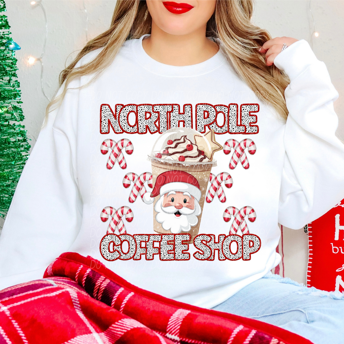 NORTH POLE  ICE COFFEE DTF TRANSFER