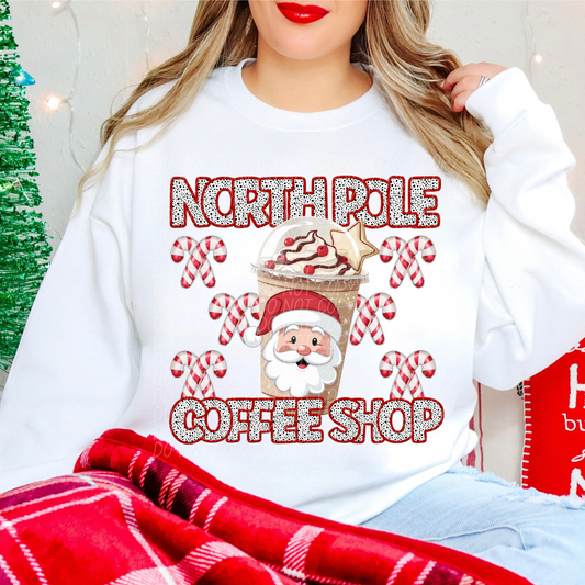NORTH POLE  ICE COFFEE DTF TRANSFER